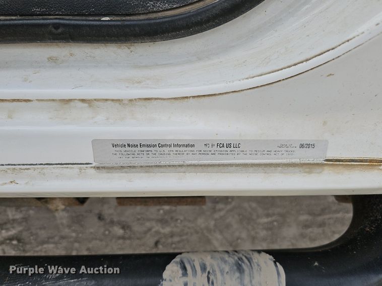 image for item DK0555 2015 Dodge Ram 5500HD utility / service truck