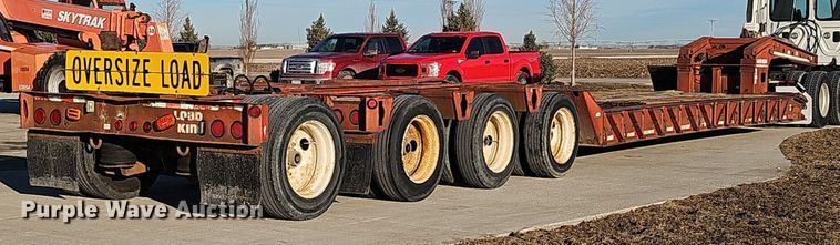 image for item DK0574 2003 Load King lowboy equipment trailer