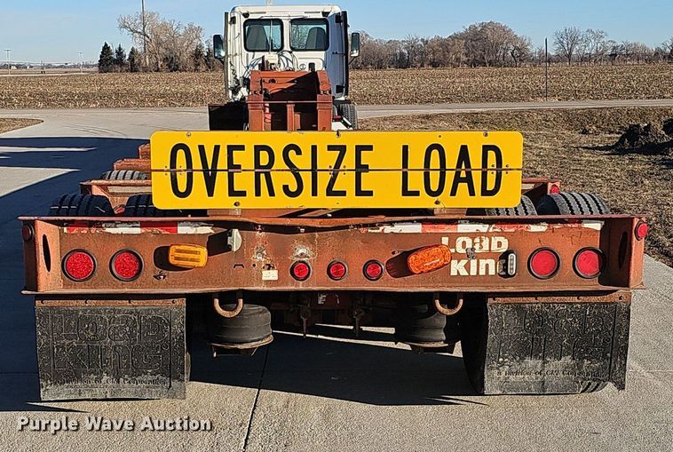 image for item DK0574 2003 Load King lowboy equipment trailer