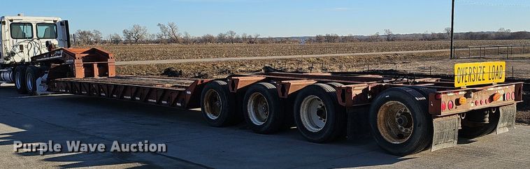 image for item DK0574 2003 Load King lowboy equipment trailer