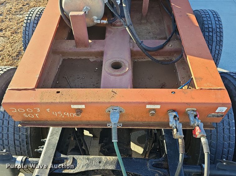 image for item DK0574 2003 Load King lowboy equipment trailer