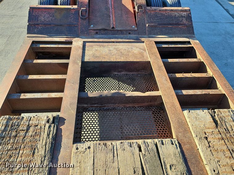 image for item DK0574 2003 Load King lowboy equipment trailer