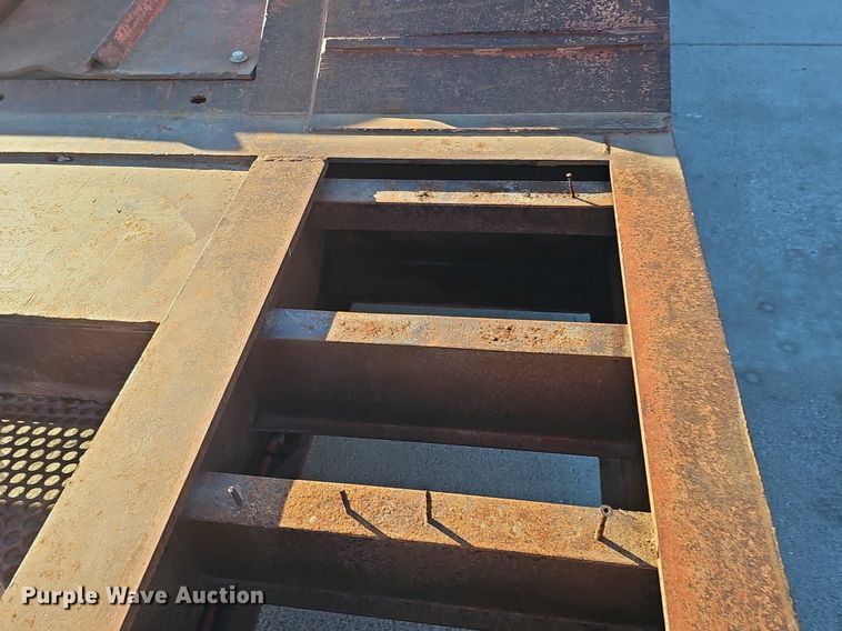 image for item DK0574 2003 Load King lowboy equipment trailer