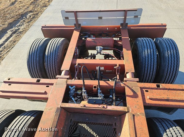 image for item DK0574 2003 Load King lowboy equipment trailer