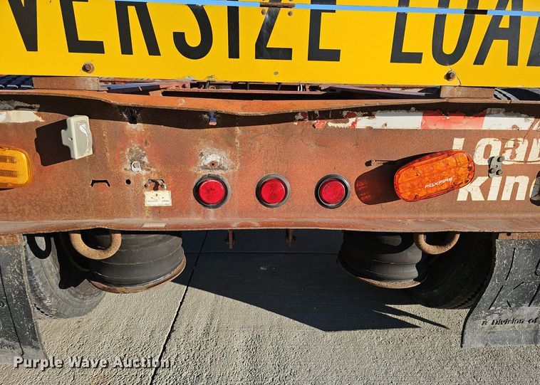 image for item DK0574 2003 Load King lowboy equipment trailer