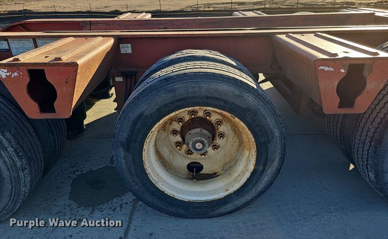 image for item DK0574 2003 Load King lowboy equipment trailer