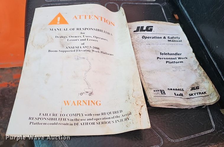 image for item DK0575 2006 JLG 10054 telehandler