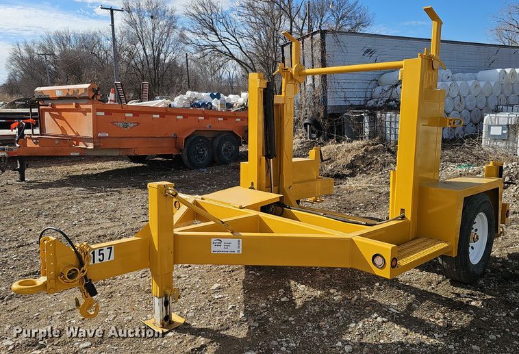 image for item DK0586 Shop built reel trailer