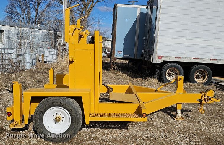 image for item DK0586 Shop built reel trailer