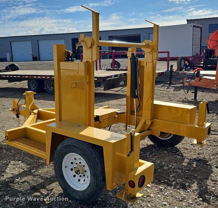 image for item DK0586 Shop built reel trailer