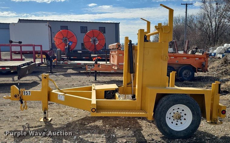 image for item DK0586 Shop built reel trailer