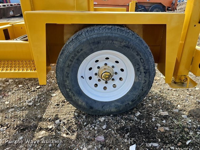 image for item DK0586 Shop built reel trailer