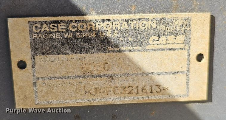 image for item DK0588 2001 Case 6030 Turbo directional boring unit