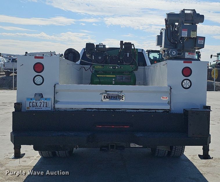 image for item DK0592 2012 Dodge Ram 4500HD Crew Cab utility / service truck