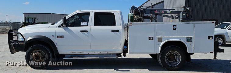 image for item DK0592 2012 Dodge Ram 4500HD Crew Cab utility / service truck