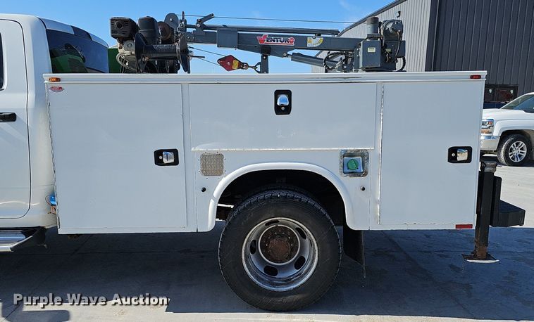 image for item DK0592 2012 Dodge Ram 4500HD Crew Cab utility / service truck