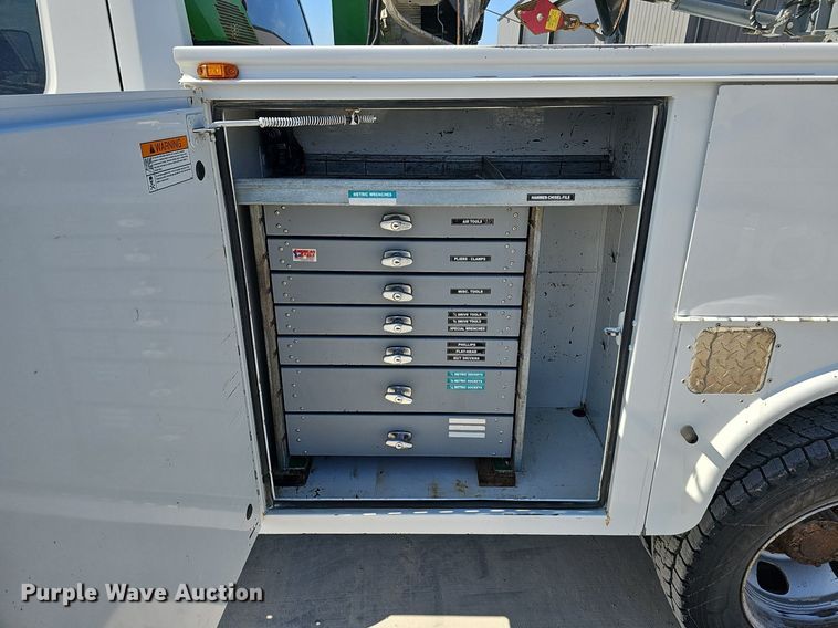 image for item DK0592 2012 Dodge Ram 4500HD Crew Cab utility / service truck