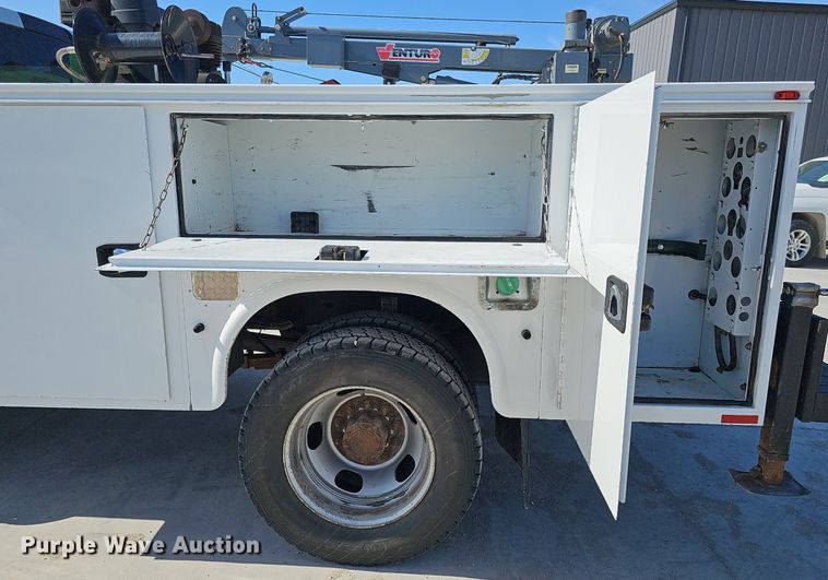 image for item DK0592 2012 Dodge Ram 4500HD Crew Cab utility / service truck