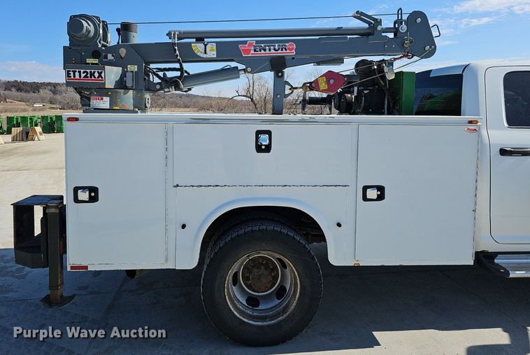 image for item DK0592 2012 Dodge Ram 4500HD Crew Cab utility / service truck