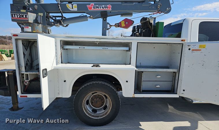 image for item DK0592 2012 Dodge Ram 4500HD Crew Cab utility / service truck