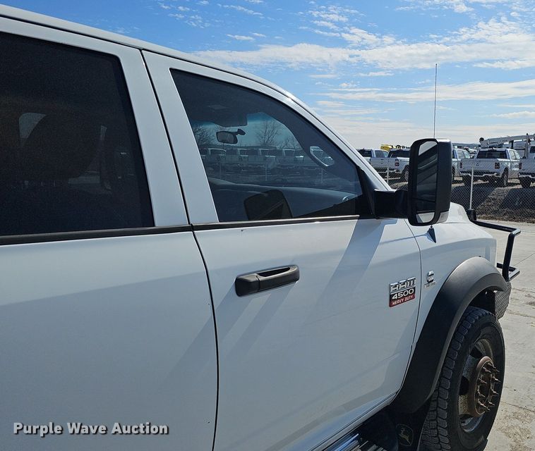 image for item DK0592 2012 Dodge Ram 4500HD Crew Cab utility / service truck