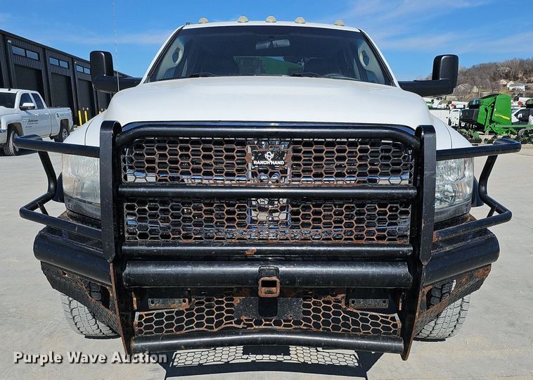 image for item DK0592 2012 Dodge Ram 4500HD Crew Cab utility / service truck