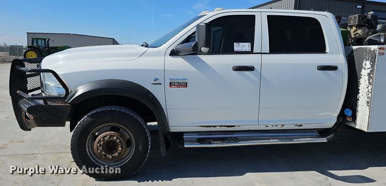 image for item DK0592 2012 Dodge Ram 4500HD Crew Cab utility / service truck