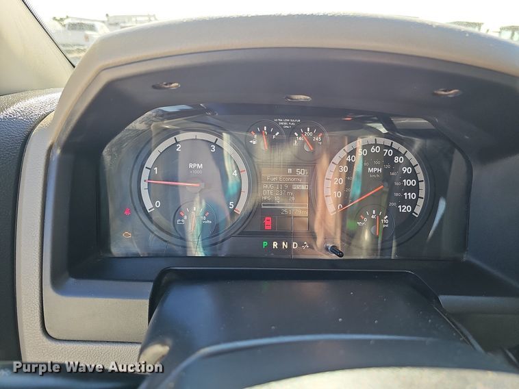 image for item DK0592 2012 Dodge Ram 4500HD Crew Cab utility / service truck