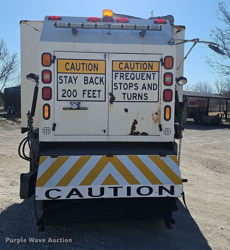 image for item DK0598 2002 Freightliner FL70 street sweeper truck