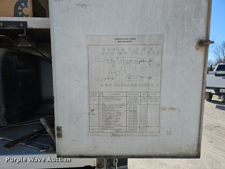 image for item DK0598 2002 Freightliner FL70 street sweeper truck