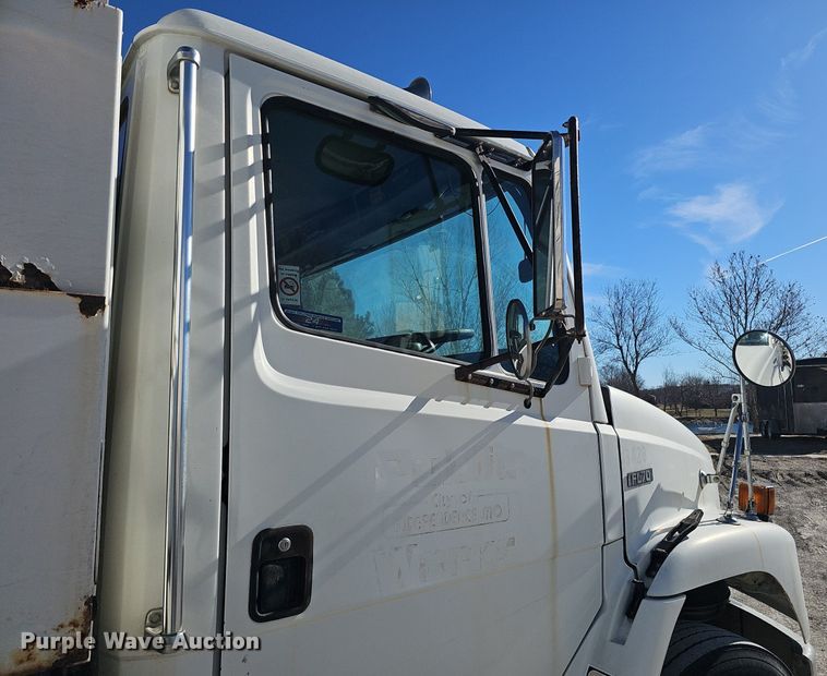 image for item DK0598 2002 Freightliner FL70 street sweeper truck