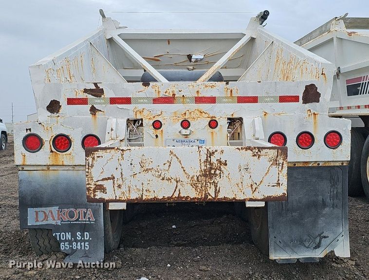 image for item DK0620 2013 Dakota 4300 BDT bottom dump trailer