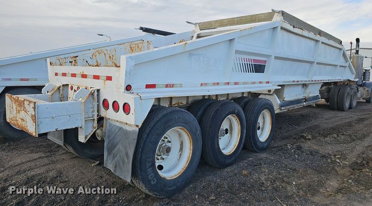 image for item DK0621 2012 Dakota 4300BDT bottom dump trailer