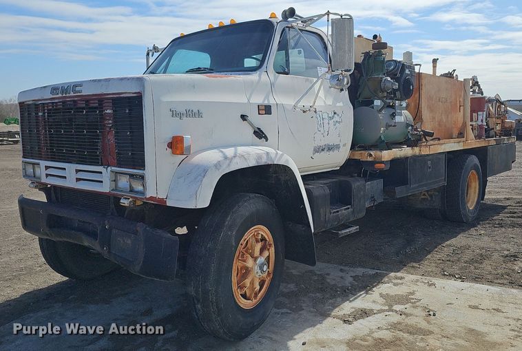 image for item DK0622 1980 GMC Top Kick fuel truck