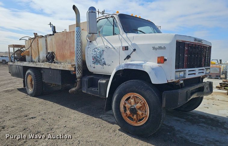 image for item DK0622 1980 GMC Top Kick fuel truck