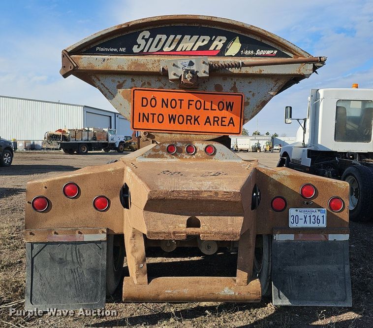image for item DK0627 2012 SiDump'R SDR 325 side dump trailer