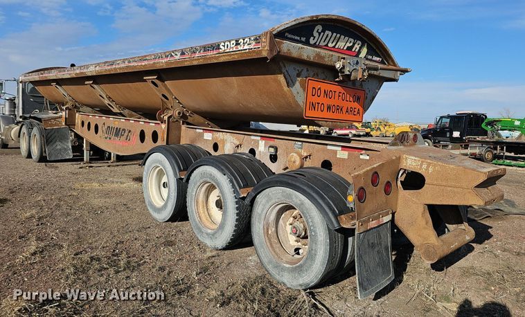 image for item DK0627 2012 SiDump'R SDR 325 side dump trailer