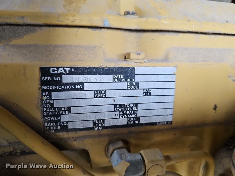 image for item DK0646 Caterpillar 125 generator
