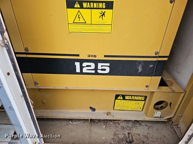 image for item DK0646 Caterpillar 125 generator