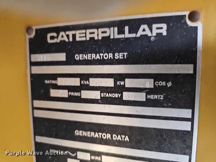image for item DK0646 Caterpillar 125 generator
