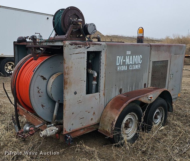 image for item DK0648 Dy-Namic  Hydra Cleaner sewer jetter trailer