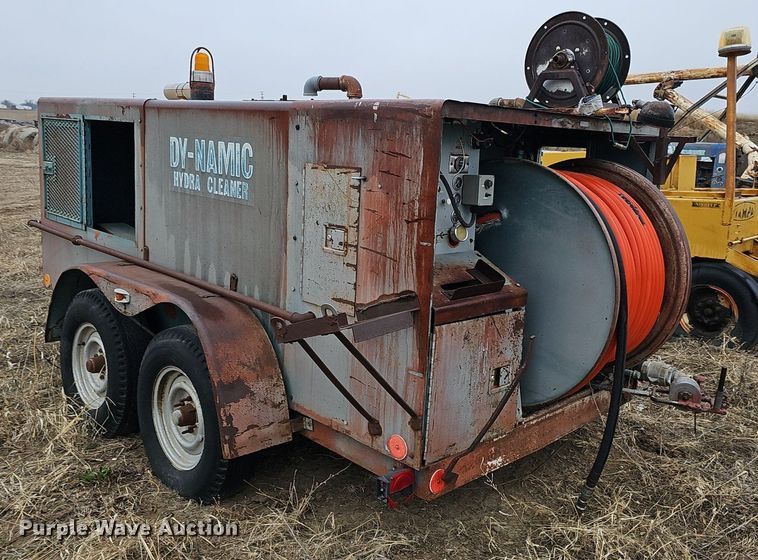 image for item DK0648 Dy-Namic  Hydra Cleaner sewer jetter trailer