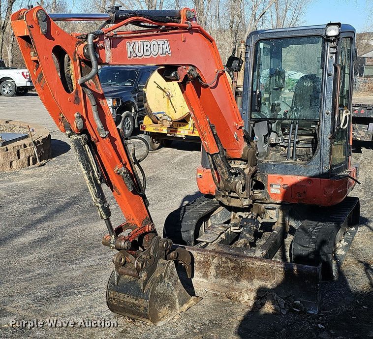 image for item DK0653 2015 Kubota KXO40-4 mini excavator