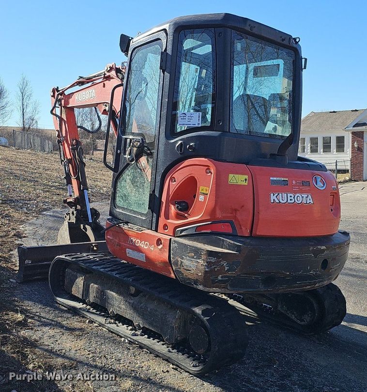 image for item DK0653 2015 Kubota KXO40-4 mini excavator