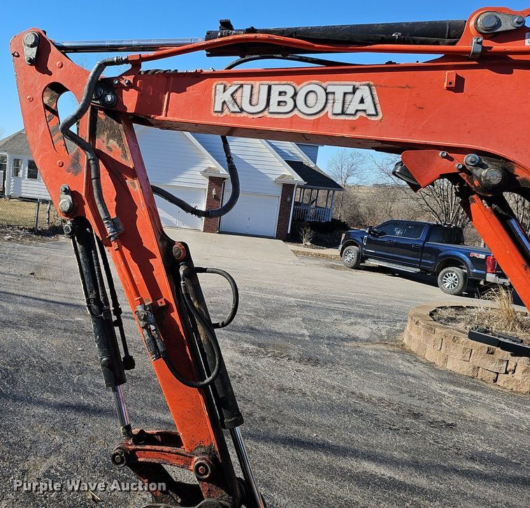 image for item DK0653 2015 Kubota KXO40-4 mini excavator