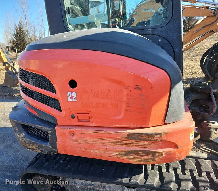 2015 Kubota KXO404 mini excavator in Papillion, NE Item DK0653 for