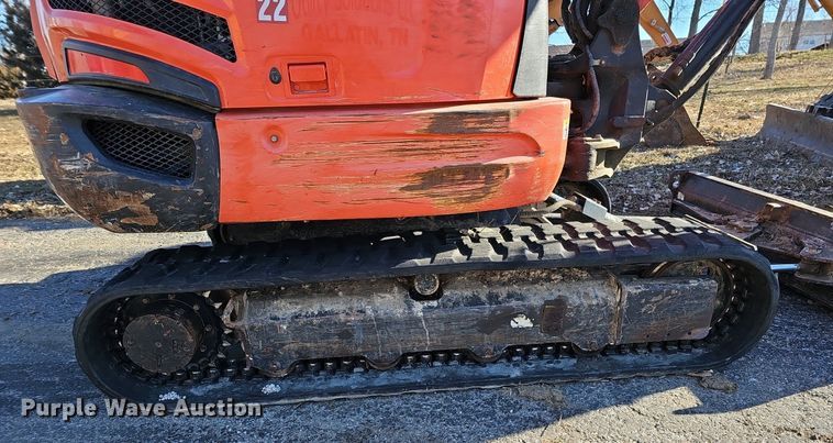 image for item DK0653 2015 Kubota KXO40-4 mini excavator