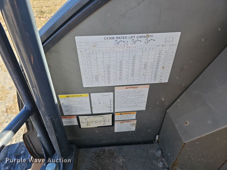 image for item DK0656 2016 Case CX36B STX mini excavator