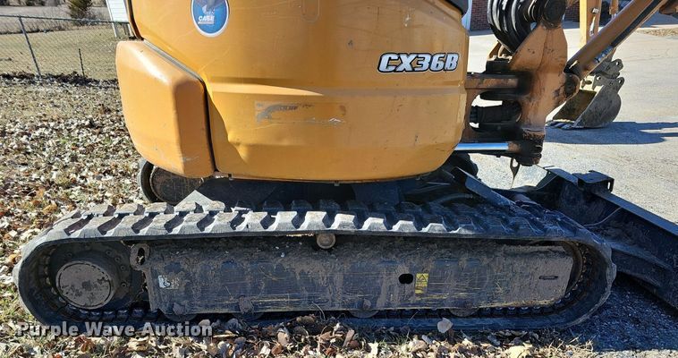 image for item DK0656 2016 Case CX36B STX mini excavator