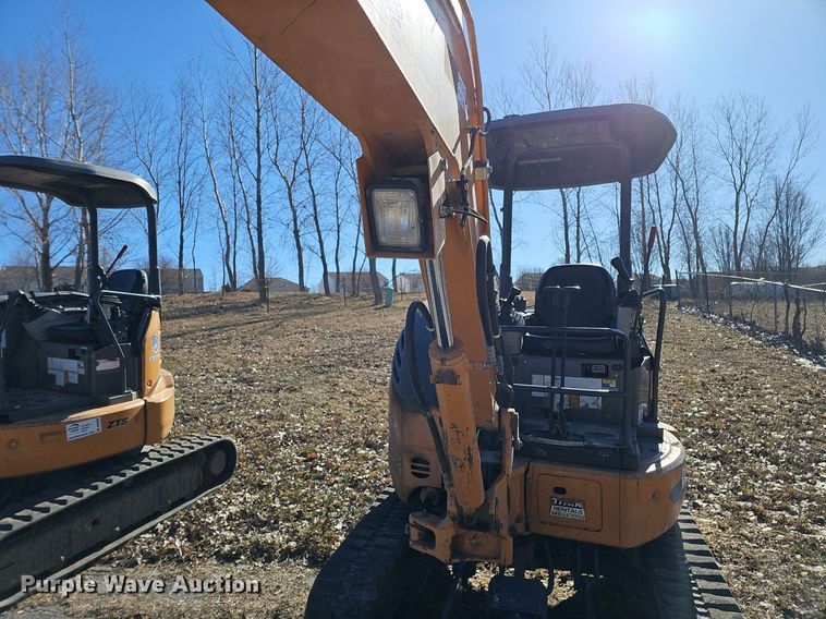 2016 Case CX36B ZTS mini excavator in Papillion, NE Item DK0657 for